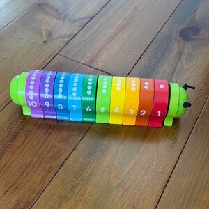 Colorful Counting Caterpillar Toy